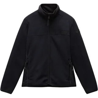 Fleecejacke NAPAPIJRI "YUPIK", Damen, Gr. S, schwarz, Web, Aussenseite: 100% Polyamid. Obermaterial: 100% Polyester. Futter: 100% Baumwolle, unifarben, Bündchen, Jacken Fleecejacke