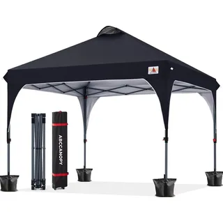 ABCCANOPY 3x3M Pop-Up Pavillon wasserdicht mit Rolltragetasche