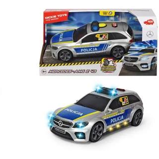 DICKIE 203716018026 SOS Mercedes-AMG E43 Polizeiauto, 30 cm, polnische Ausführung, ab 3 Jahren