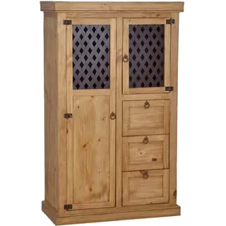 Mexico Schrank Massivholz Pinie  Mexiko Möbel Mexikanisch