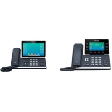 Yealink IP Telefon SIP-T57W VoIP-Telefon, schwarz & IP Telefon SIP-T54W VoIP-Telefon, schwarz