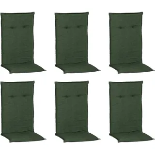 Beo Hochlehner-Sitzkissen MM17 Karomuster Grün 6er-Set