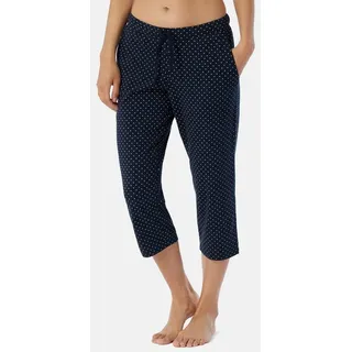 SCHIESSER Damen Pyjamahose Mix & Relax 3/4