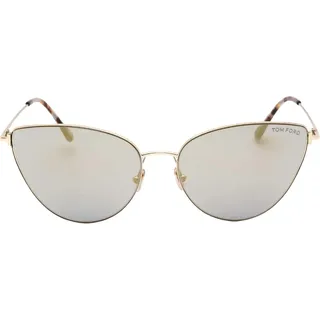 Tom Ford - Sonnenbrille für Damen SY458 (Einheitsgröße) (Gold/Rauch-Grau) - Gold
