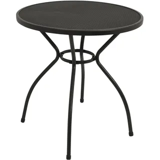 DEGAMO Bistrotisch Ø 70 x 72 cm Anthrazit