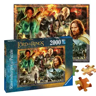 Ravensburger Der Ringe Die Rückkehr des Königs (10217293) Puzzle 2000 Teile