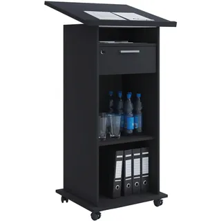 VCM my office Stehpult Melta schwarz