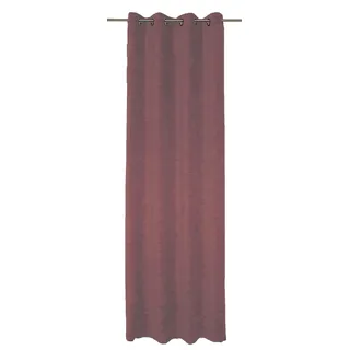 Vorhang WIRTH "B-Holmsund" Gr. 7, lila (beere), B:132cm H:255cm, Chenille, Polyacryl, Gardinen, Vorhang