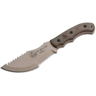 Böker Tops Knives Unisex Knives Tom Brown Tracker Tan Fahrtenmesser, Braun, Einheitsgröße EU