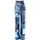 Cul105c Jogginghose Patchwork Blau XS