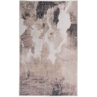 Arte Espina Prayer 500 Kurzflorteppich 160 x 230 cm Beige/Weiß