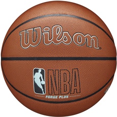 Wilson NBA Forge Plus Eco Ball WZ2010901XB, Womens,Mens basketballs, orange, 7 EU
