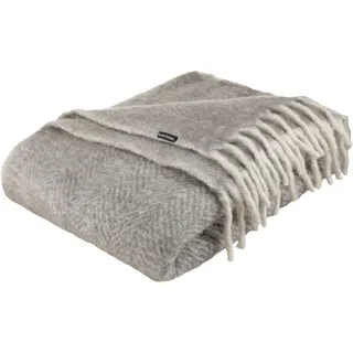Bruno Banani Lagan Kuscheldecke 150 x 200 cm Grau/Grün