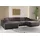 Eckcouch U form Wohnzimmer Couch Large 342cm Siena stoff Poso Dunkelgrau Dunkelgrau
