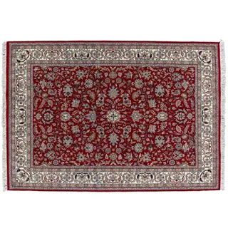 THEKO Benares Isfahan Orientteppich 60 x 90 cm Rot