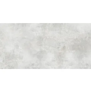 Feinsteinzeug Bodenfliese Luna Bianco 120x240 cm weiß glänzend rektifiziert