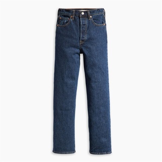 Levi's Levi’s Ribcage Straight Ankle Jeans in dunkler Waschung-W28 / L29