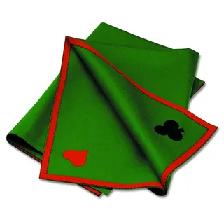 Fournier Fournier - Pokertisch Matte aus Wolle 90 x 90 cm
