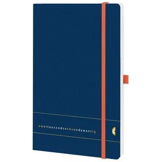 Chronoplan Buchkalender 50486, Ocean Blue 2026