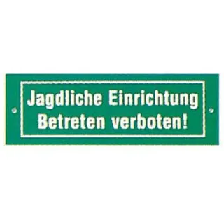 Akah Schild Jagdliche Einrichtung