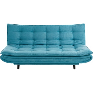 Ti'me Schlafsofa , Türkis , Buche , massiv , 194x100x90 cm , Liegefunktion, Schlafen auf Sitzhöhe, Rückenfutter , Wohnzimmer, Sofas & Couches, Schlafsofas, Sonstige Schlafsofas