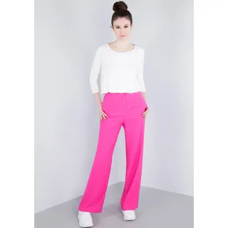 IMPERIAL Bundfaltenhose »Lässige weite Hose mit gummibund am Rücken«, pink