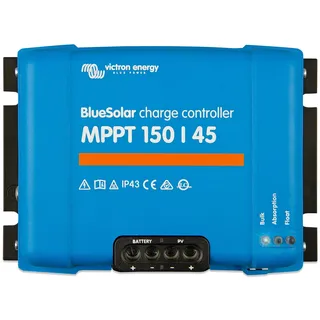 Victron Energy BlueSolar Mppt Laderegler - Solar Laderegler / 150V 45 Amp 12/24/36/48-Volt
