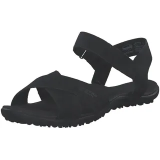 Dockers by Gerli Damenschuhe Sandalen, Frauen Sandalen,offene Schuhe,Strandschuhe,badeschuhen,Badelatschen,allblack,41 EU - Schwarz