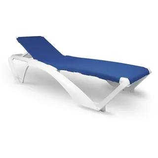Resol Marina Club Liegestuhl - Grey / Blue / White - One Size