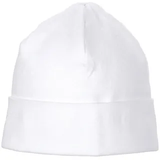 Sterntaler Mütze , Weiß , Textil , Uni , Gr. 35 , Babykleidung, Babymützen