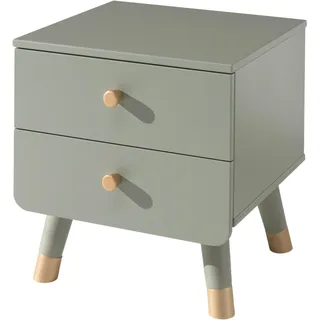 Vipack Nachttisch Billy 45,2 x 0 x 0 cm Olivgrün