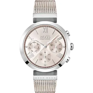 Hugo Boss Damenuhr Edelstahl silber - Silber