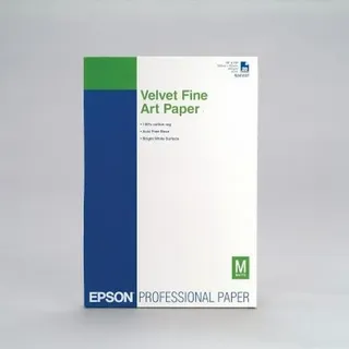 Epson Velvet Fine Art Paper A3+, 20 Blatt