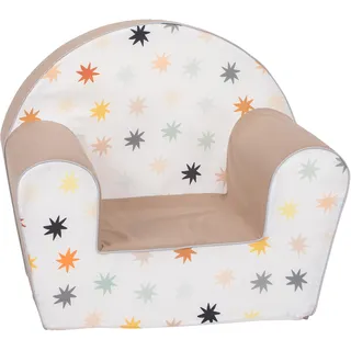 Knorrtoys Kindersessel Pastell Stars weiß