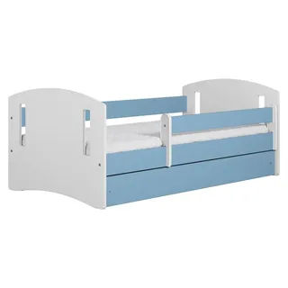 raumhirsch furniture Kinderbett Classic II 80 x 140 cm Holzwerkstoff Blau