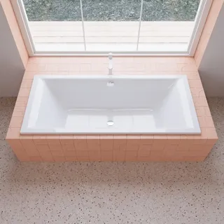 Kaldewei Puro Duo 665 Rechteckbadewanne 90 x 190 cm (266500010001)