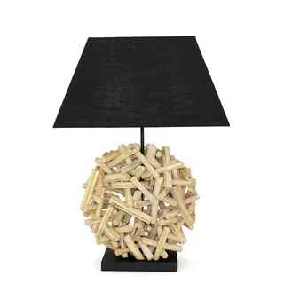 Treibholz Tischleuchte YALA Handarbeit Schwemmholz Lampe Schlafzimmer Wohnzimmer