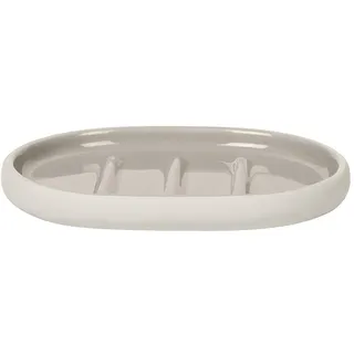 BLOMUS Seifenschale SONO | Keramik | Farbe Moonbeam | 13L x 10B cm