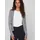 Viril Short L/S Knit Cardigan Grau S