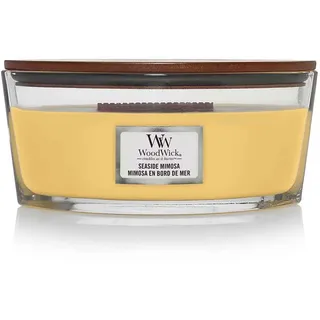 Woodwick Seaside Mimosa Duftkerze 454 g gelb