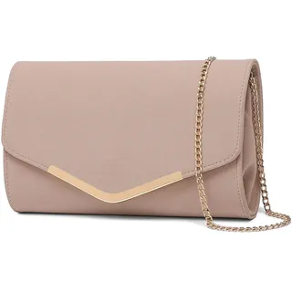 Miss Lulu Umschlag Clutch Rosa
