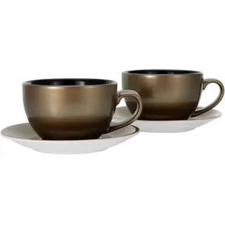 CreaTable Cappuccino Set 4,0 l Schwarz