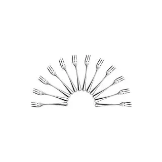 HEPP Kuchengabeln Contour silber, 12 St.
