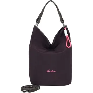 Fritzi aus Preußen Schultertasche Lea Hobo Espresso dunkelviolett - Dunkelviolett, Lila
