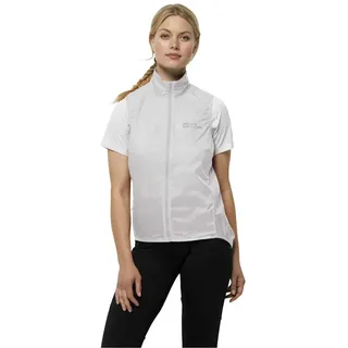 Jack Wolfskin Morobbia Wind Weste - White Cloud - L