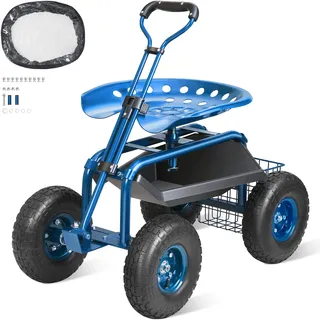 Vevor Bollerwagen blau