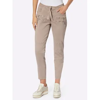 Heine Bequeme Jeans 1 Stk. tlg., beige