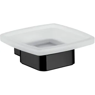 EMCO loft Seifenhalter Wandmodell, satiniertes Kristallglas, 053013300