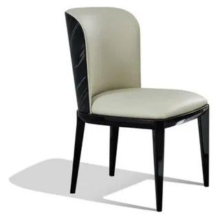 Esstisch 4x Stühle Rund Luxus Essgarnitur Design Gruppe Esszimmer Möbel 5tlg. - Beige