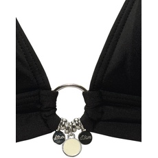 Bild von Triangel-Bikini »Tonia«, mit Accessoires, schwarz